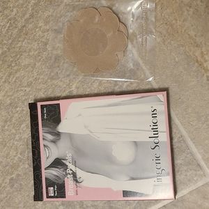 Two pair nude breast petals